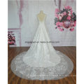 A-Line Latest Guangzhou Lace Wedding Dress